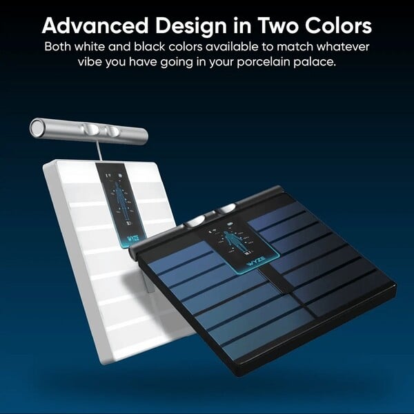 Wyze Scale Ultra BodyScan 的手柄上带有电极，读数更准确。(图片来源：Wyze）