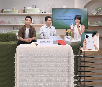 OnePlus 15T 发布会现场截图（机译）