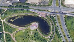 GNSS 测试运行（46 毫米）：环湖航行