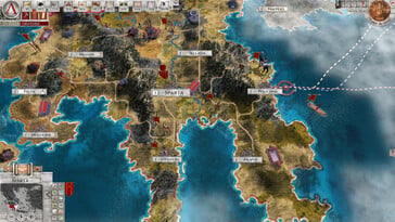 图为:《Imperiums: Greek Wars》的游戏截图。