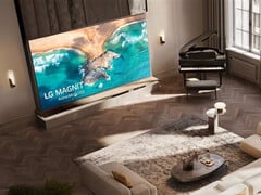 LG Magnit Active Micro LED 智能电视运行 webOS 系统，支持 AirPlay 2。(图片来源：LG）