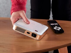 柯达 Luma 500 是一款带电池的紧凑型投影仪（图片来源：C+A Global）