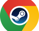 ChromeOS上的Steam现在是Beta版，可以在更多设备上使用。(图片来自谷歌和Valve，经编辑)