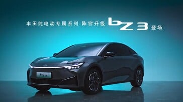 丰田bZ3电动轿车的价格可能低于特斯拉Model 3
