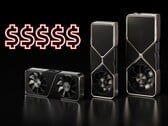 RTX 5080 和 RTX 5090 GPU 预计将分别拥有 10,752 和 21,760 个 CUDA 内核。(图片来源：Nvidia 编辑）