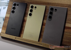 Galaxy S24 Ultra 后置三个摄像头的模拟图。(图片来源：Notebookcheck - 已编辑）