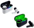 专为 PlayStation 和 Xbox 设计的 Razer Hammerhead V3 X Hyperspeed 耳机,其设计与各自对应的游戏主机相匹配。