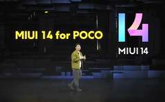 在本周的POCO X5系列发布会上，POCO简要地讨论了 &quot;MIUI 14 for POCO&quot;。(图片来源：POCO通过小米网)