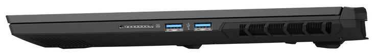 右侧存储卡读卡器（SD），2 个 USB 3.2 Gen 1 (USB-A)
