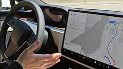 FSD 12 演示给小米总裁(图:林斌/微博)