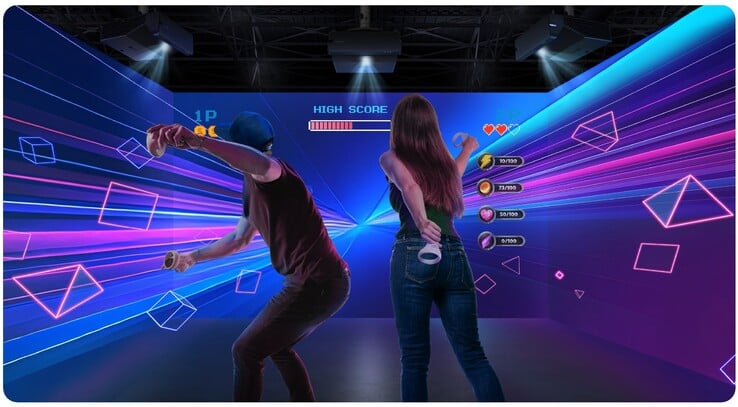 明基 LU895UST 投影机专为身临其境的体验而设计。(图片来源:明基)