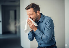 这些微型机器人可以通过打喷嚏等方式弹射出去（图片来源：人工智能生成的示意图）