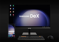 三星 DeX in One UI 8 的外观比这里展示的版本更现代。(图片来源：三星） 