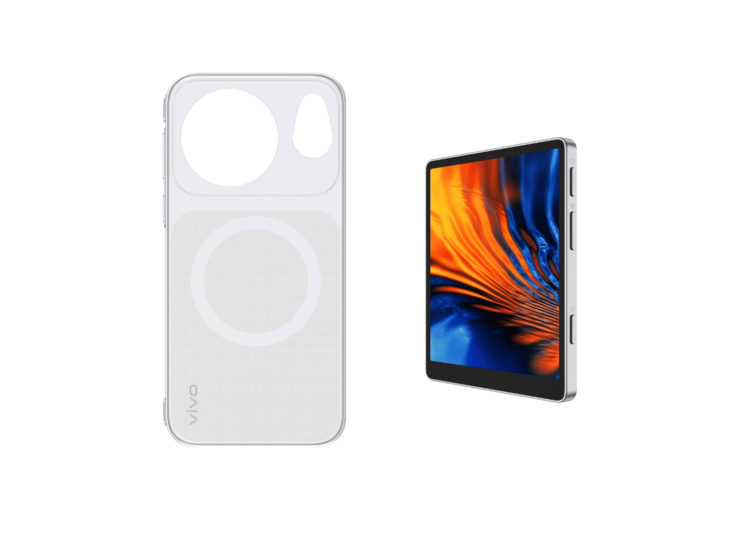 Vivo X500 的磁吸保护壳和 Snap Screen 保护膜。