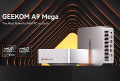 Geekom A9 Mega，配备 AMD Ryzen AI Max+ 395 和 128GB DDR5 内存（来源：Geekom）