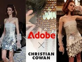 Primrose 连衣裙作为 Christian Cowan 2024 秋冬系列的主打造型亮相纽约时装周（图片来源：Adobe - 已编辑）