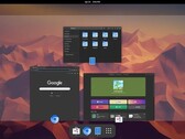 使用暗色主题的 Endless OS 6（来源：Endless OS Foundation）