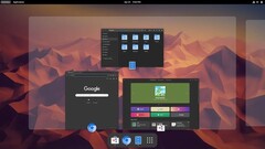 使用暗色主题的 Endless OS 6（来源：Endless OS Foundation）