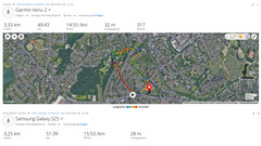Galaxy S25 与 Garmin Venu 2