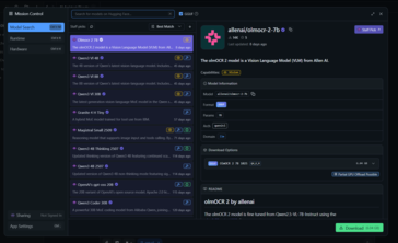 LM Studio 有大量模型可供下载