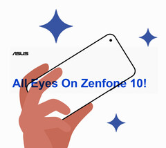 华硕用于宣传其Zenfone 10竞争产品的模拟图。(图片来源: 华硕)