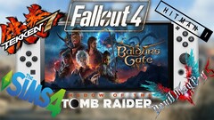 Naga 用更多 PC 游戏测试改装后的任天堂 Switch(图片来源:Naga on YouTube)