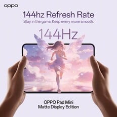 Oppo Pad Mini 144Hz 显示屏