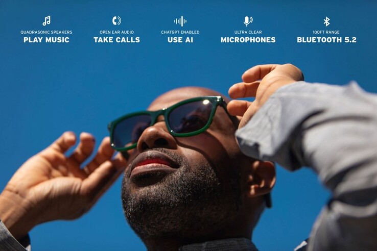 Eddie Bauer 智能眼镜重量轻，充电后可使用 12 小时。(来源：Innovative Eyewear）