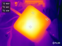 压力测试期间的电源装置