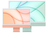 Apple 可能会在 2025 年发布更大的 Silicon iMac。(图片来自 ，有编辑）Apple Apple 
