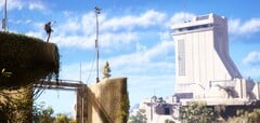 在本周末的开放测试中，在荒原中生存并与 ARC 战斗。(图片来源：Embark Studios，已编辑）