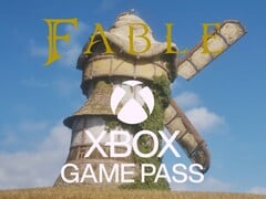 显示了Xbox Game Pass上《Fable》的宣传横幅