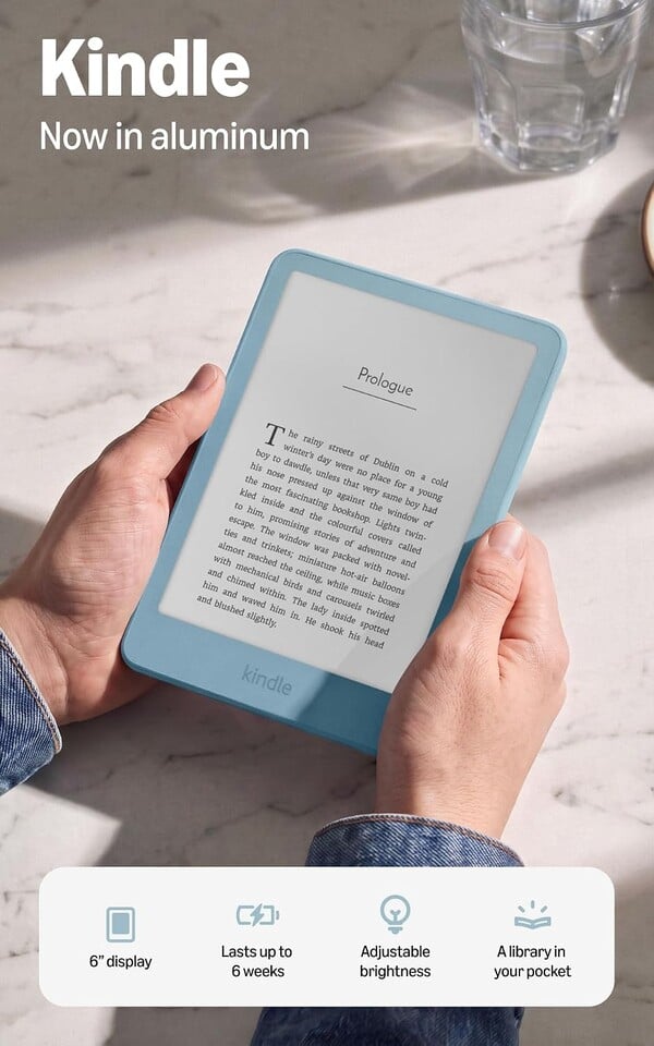 Kindle 2026 及其同系列产品现在推出了铝制版本,存储空间也更大。