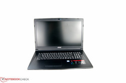 The MSI GL72: test unit provided by notebooksbilliger.de