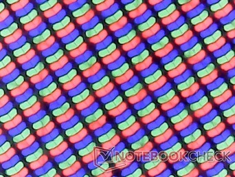 锐利的RGB子像素，没有最小的颗粒度问题