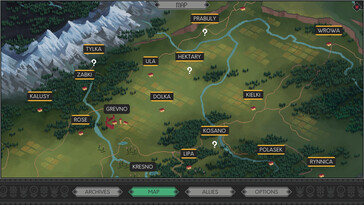 一幅显示《是的，陛下》中达文王国的图片。