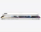 iPhone 16e（如图）配备缺口显示屏和单后置摄像头。(图片来源：Apple)