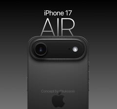 iPhone 17 Air 实际上可能被命名为 iPhone 17 Slim。(图片来源：Lukosis86）
