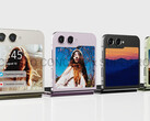 Galaxy Z Flip5的概念图，其传闻中的大盖子。(图片来源：@technizoconcept &amp; @RoderSuper)