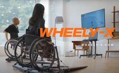 用于运动和电竞的 Kangsters Wheely-X 轮椅健身跑步机。(来源：Kangster）