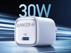 Anker Zolo 30W 墙式充电器已在中国上市。(图片来源:Anker)