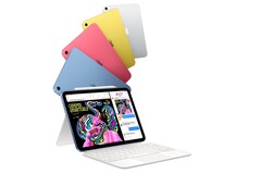 iPad (第 11 代) 采用了与 iPad (第 10 代) 相同的设计。(图片来源：Apple)