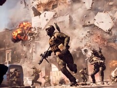 显示战斗中士兵的图片。(图片来源：EA）