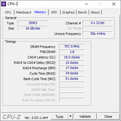 CPU-Z内存