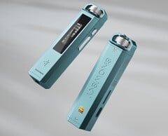 Fiio Snowsky Echo便携式高解析度音频MP3播放器有天蓝色款。