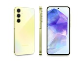 三星Galaxy A55 5G 在 DxOMark 显示屏分析中表现出色。(图片：三星）