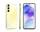 三星Galaxy A55 5G 在 DxOMark 显示屏分析中表现出色。(图片：三星）