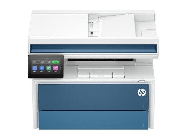 HP LaserJet Pro MFP 4112fdw 能够打印、复印、扫描和传真。