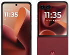 里奥红将是 Razr 60 Ultra 四种首发颜色之一。(图片来源：via Evan Blass）