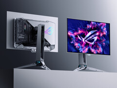 ROG Swift OLED PG27AQWP-W 通过了 VESA DisplayHDR 500 True Black 认证，并提供 99.5% 的 DCI-P3 色彩空间覆盖率。(图片来源：华硕）